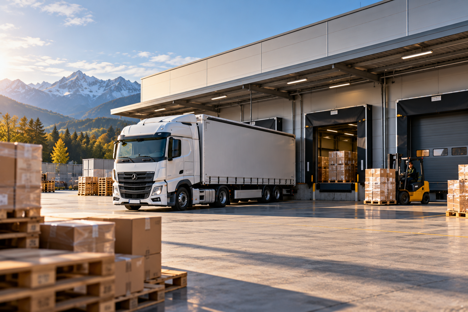 Transport und Warenlogistik